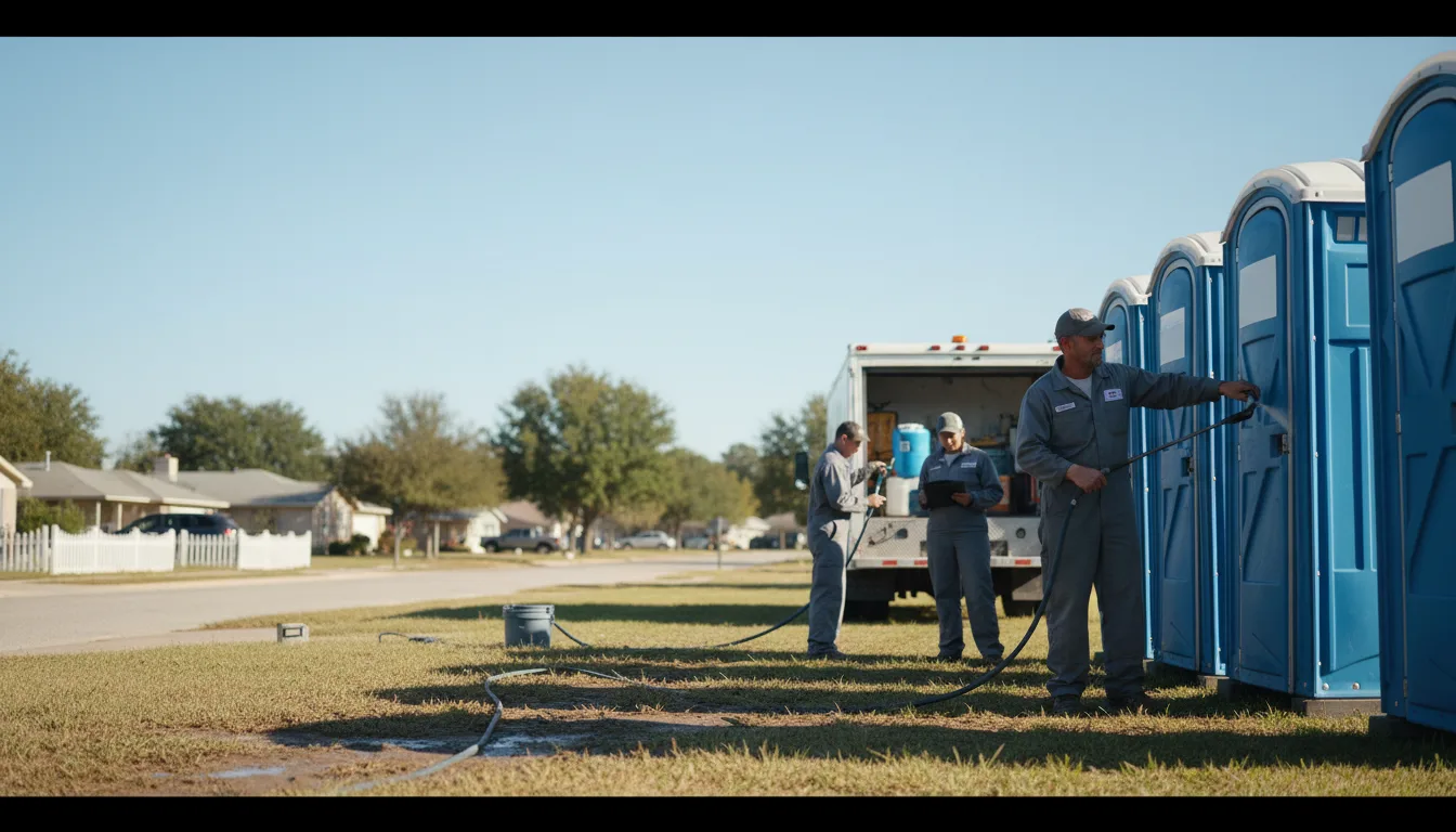 Long-Term Portable Toilet Rental in Aberdeen, SD near me